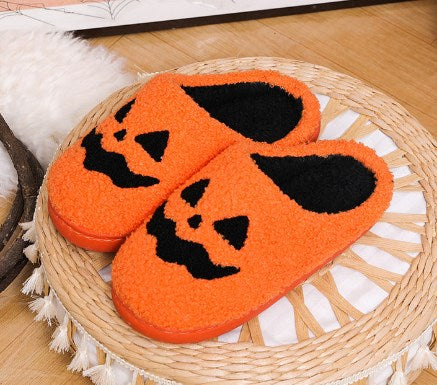 Cozy Halloween Indoor Slippers