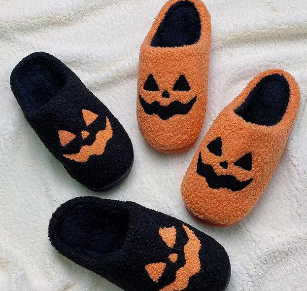 Cozy Halloween Indoor Slippers