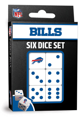 MasterPieces Buffalo Bills Dice Set – 6 Pieces