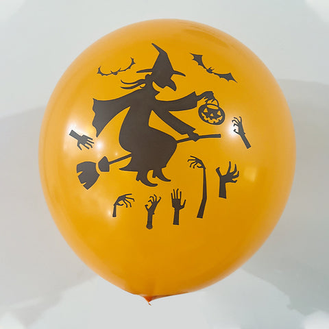 Halloween Skull Balloons – 100 Pack
