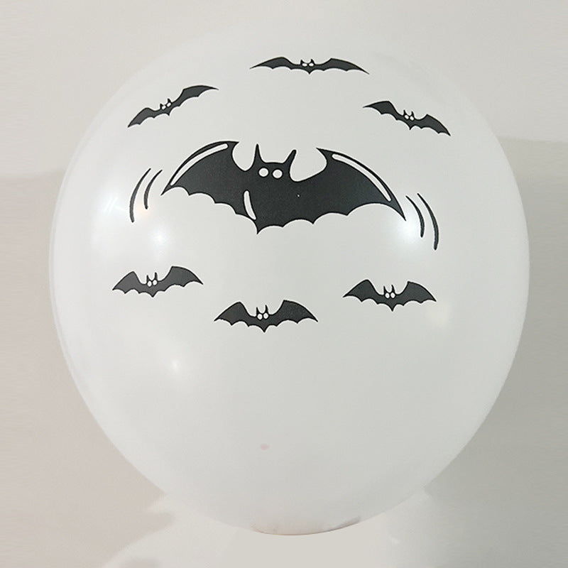 Halloween Skull Balloons – 100 Pack