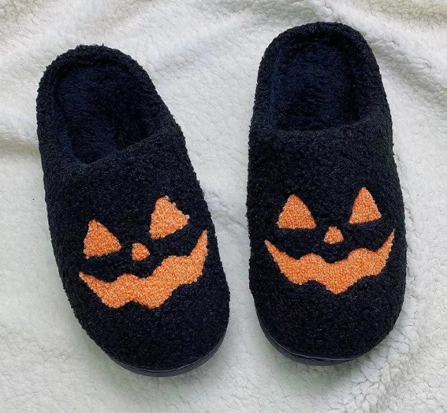 Cozy Halloween Indoor Slippers