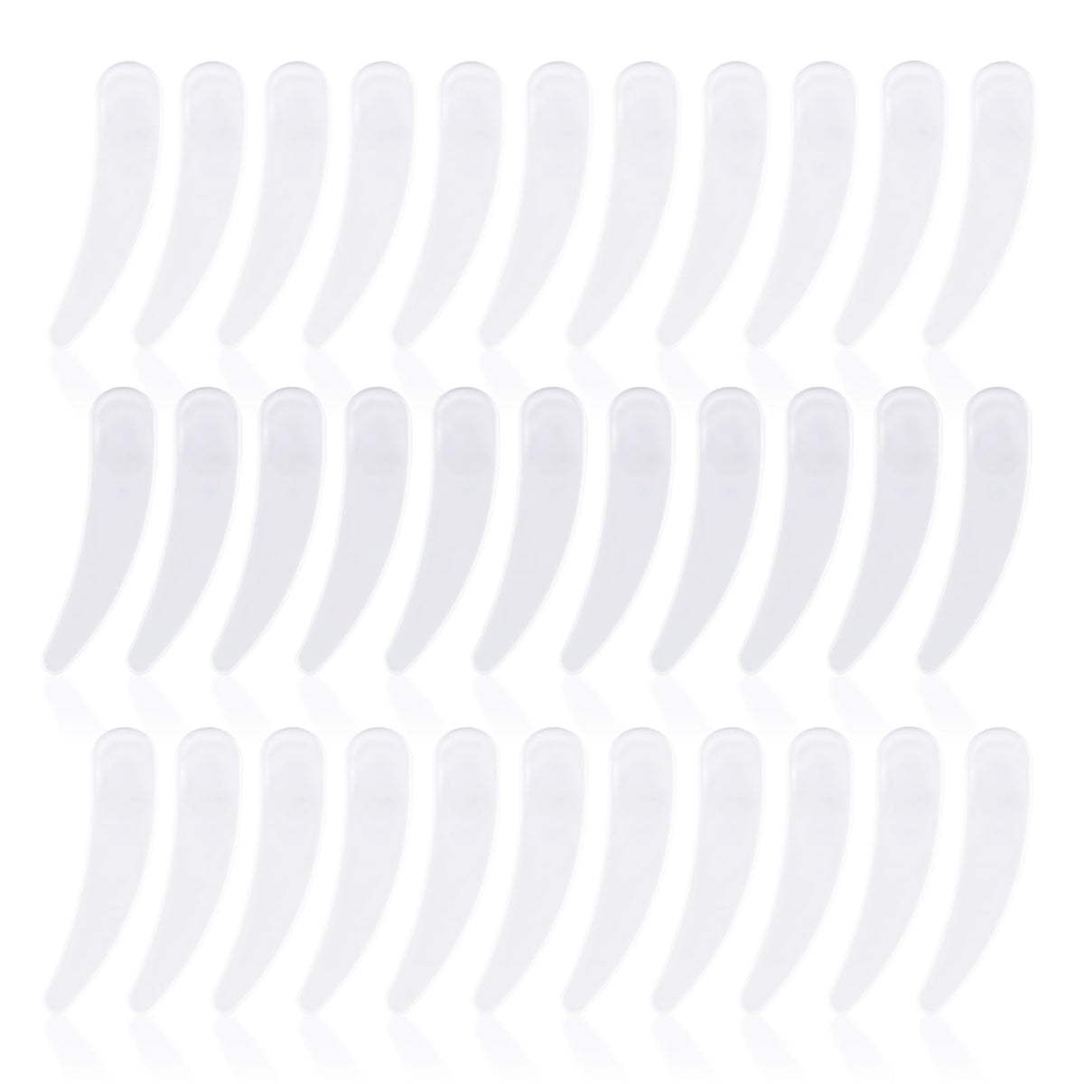 200 Cosmetic Spatulas for Skincare – White