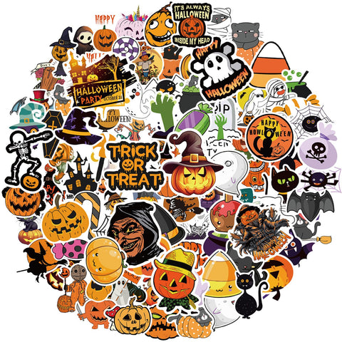Winthrop Halloween Vinyl Stickers – 100 Pack