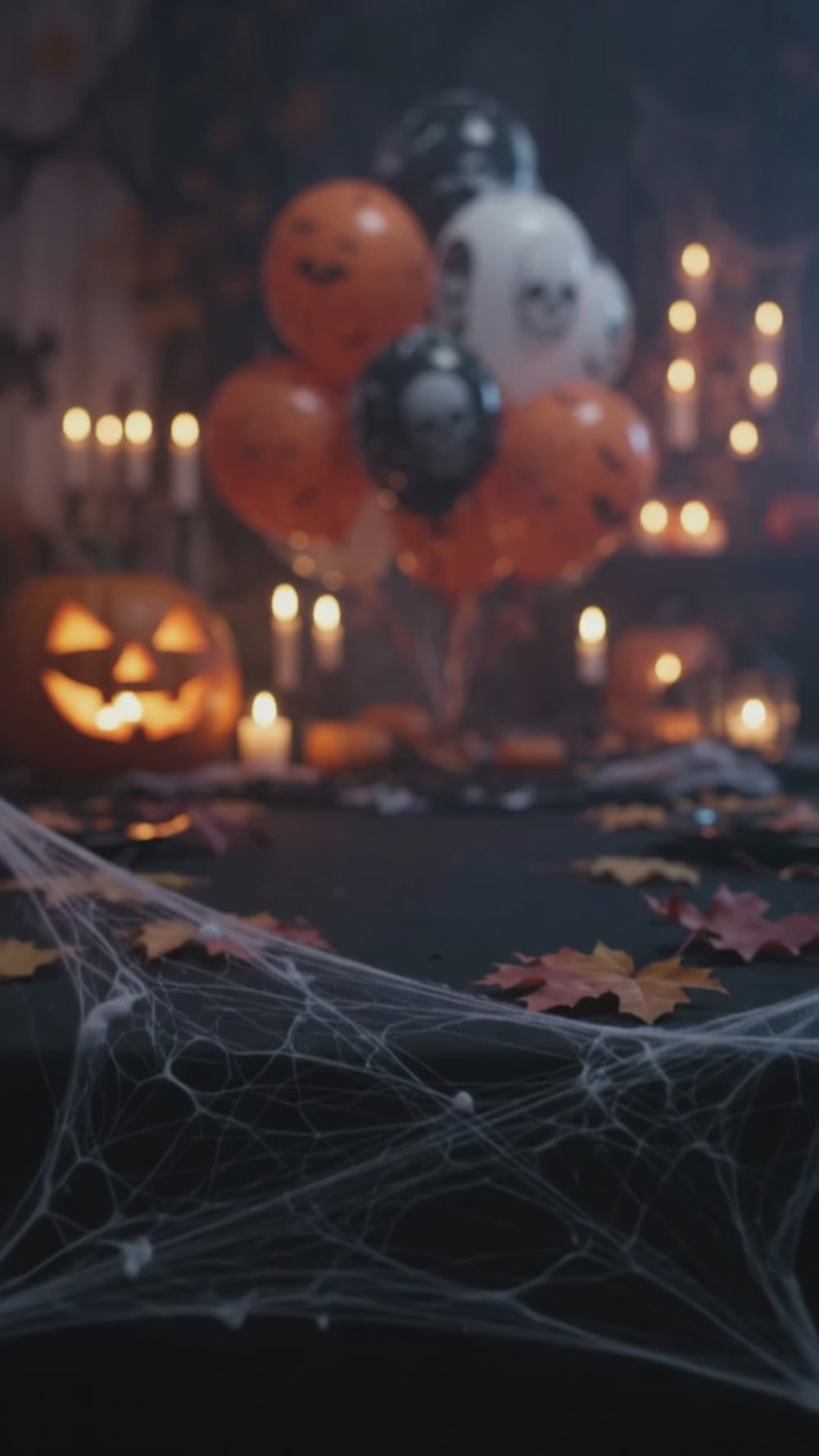 Halloween Skull Balloons – 100 Pack — video