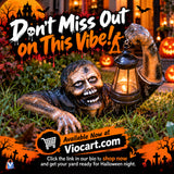 Zombie Halloween Lantern — product details