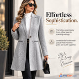 Women's Zip-Up Wool Jacket — product details