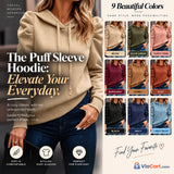 Women's Solid Color Long-Sleeve Sweater — product styling