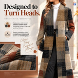 Printed Mid-Length Trench Coat — product details