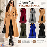 Women's Slim Double-Breasted Winter Coat — product details