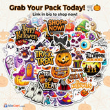 Halloween Vinyl Sticker Pack – 100 Pieces — product details