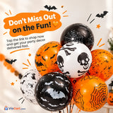 Halloween Skull Balloons – 100 Pack — product details