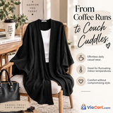 Black cardigan for everyday casual layering